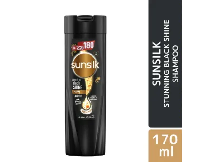 Sunsilk Stunning Black Shine Shampoo180 ml