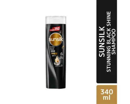 Sunsilk Stunning Black Shine Shampoo 340 ml