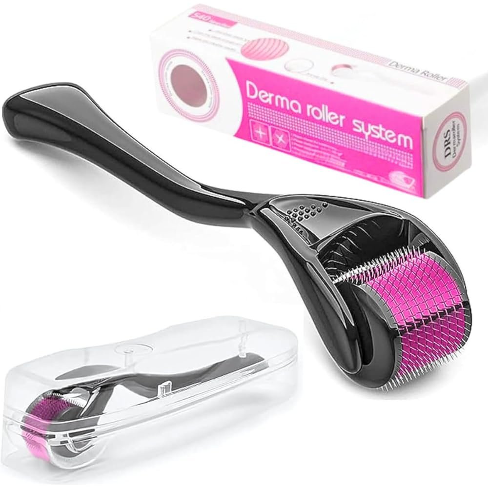 Derma Roller-Micro Needle for ,Hair, Beard Growth and Facial Skin Therapy