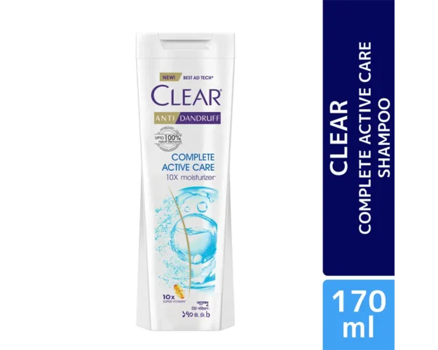 Clear Anti Dandruff Complete Active Care Shampoo 180 ml